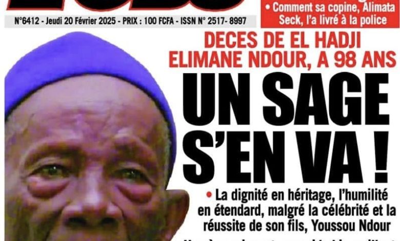 decouvrez-les-unes-des-journaux-senegalais-du-jeudi-20-fevrier-2025