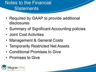 Understanding The 4 Essential Nonprofit Financial Statements